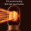 Portable space heater with oscillation and rollover 5