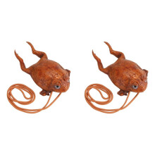 2X Funny Toad Wallet Individuality Animal Coin Pouch Realistic Frog Wallet Humor Decoration Storage Gifts Purse Handbag