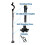 Posture Walking Cane Lightweight 10-Adjustable Heights Blue 2