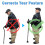 Posture Walking Cane Lightweight 10-Adjustable Heights Blue 5