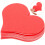 Valentine's Day blank heart-shaped cards 100 pcs 1
