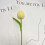 Tulipe artificielle crochetée à la main, décoration d'intérieur 2