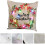 Housse de coussin de Noël LED, motif rustique, 45 x 45 cm 4