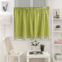 Rustic Floral Tier Curtains for Small Windows