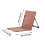 Camping Folding Chair with Backrest Brown 2