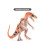 Realistiset dinosaurushahmolelut muovista opetuslelua 2