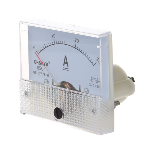 85C1Αναλογικός μετρητής ρεύματος πίνακα DC30A AMP αμπερόμετρο 1