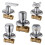 Brass dark shower valve DN15 concealed quick-open 3