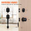 Front Door Handle and Deadbolt Set Black Reversible 1-Pack 6