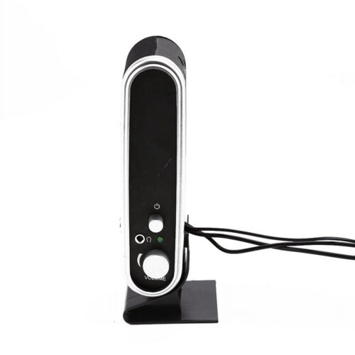 Altoparlanti stereo USB per computer con jack da 3,5 mm (2 pezzi) 1
