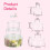 Acrylic Light-Up Cake Stand Set 3 pcs 6 8 10 inch 2