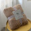 Soft Plush Sleeping Blanket 100x70cm Dark Brown 1