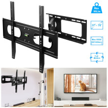 TV Wall Mount for 37-70 Inch Full Motion Bracket with 90