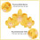 Bloemvormige haarclips voor dames, 4 stuks 4