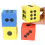 Soft colorful foam dice set 12 pieces 3