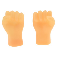 Tiny Hands Fist Bump Puppets Miniature Finger Toys 2 Pack