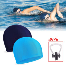 Swimming Cap Unisex Waterproof 2 Pieces