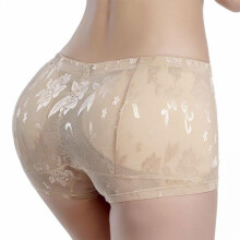 Women's Seamless Hip-Lift Control Panties Middle Waist