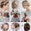 Épingles à cheveux en forme de U (50 pièces) 7