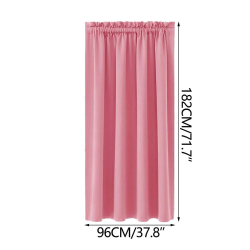 Blackout Curtains Bedroom Kitchen Thermal Insulation Light 2