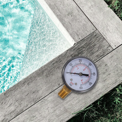 Swimming Pool Pressure Gauge Compact Filter 1 Set 2