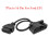 Adaptateur de diagnostic OBD1 vers OBD2 7-16 broches 1