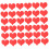 Valentine's Day blank heart-shaped cards 100 pcs 4