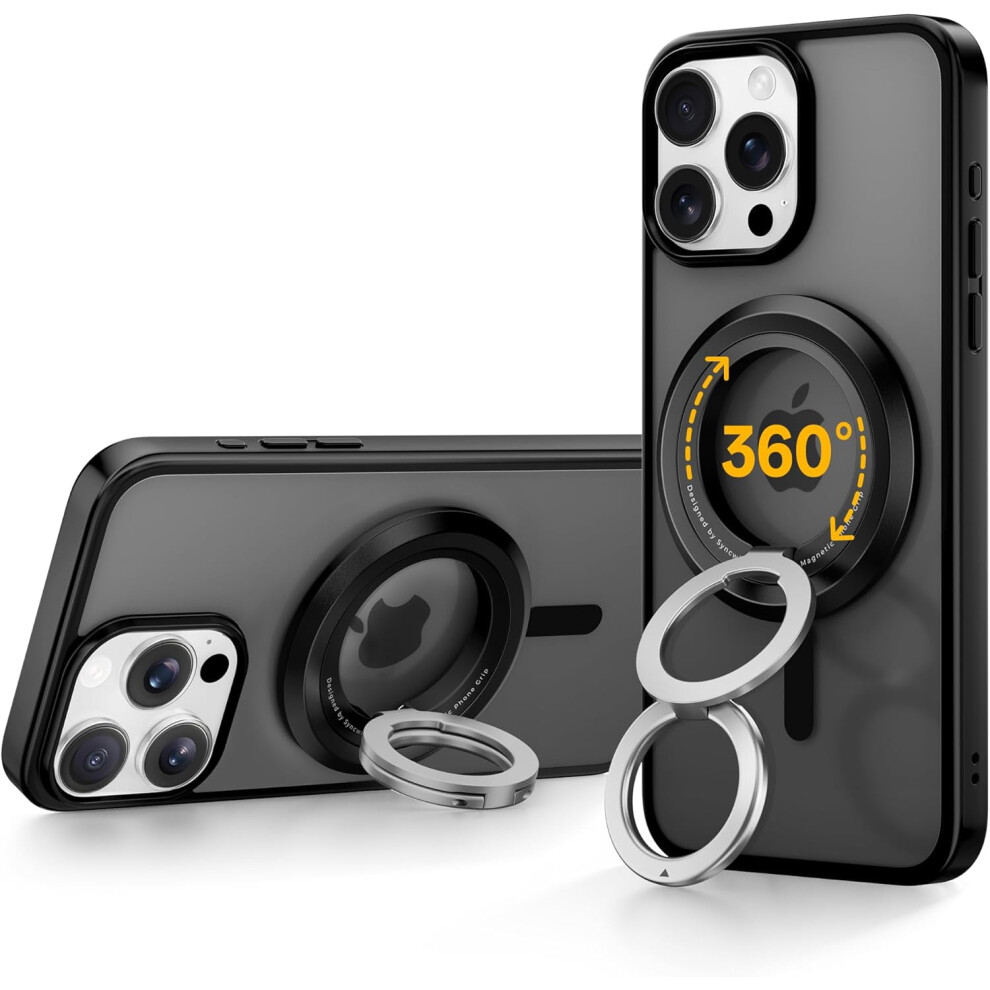 Magsafe Phone Grip With 360 Rotation And Kickstand 9132278333014