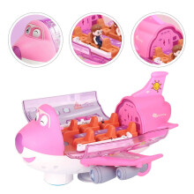 Avion jouet musical en plastique (1 pièce)