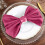 BalsaCircle Polyesterservietten fuchsia5 Stück 6