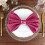 BalsaCircle Polyesterservietten fuchsia5 Stück 7