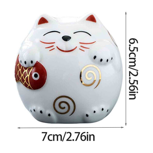 Ceramic cat toilet bolt caps decorative 2 pcs 2