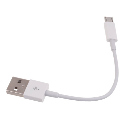 Cabo USB para USB com carregamento rápido de 2A e velocidade de 480Mbps.
