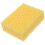 Craft Sponges Rectangle Yellow 1 Pack 4.7 x 3.5 x 1.6 in 6