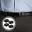Black backpack elastic belt keepers 4 pcs 2