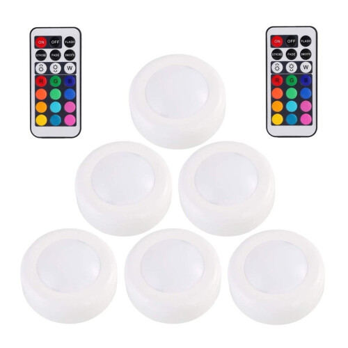 LED Ice Lamp Night Light12-Color USB Remote