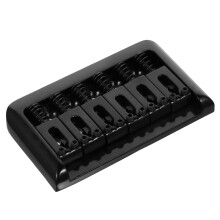 Mostek Hardtail do gitary elektrycznej, 6-strunowy, czarny stop