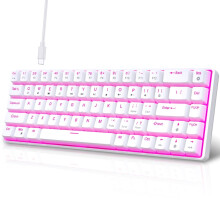 V800 Gaming Keyboard, 68 toetsen, klikschakelaars, RGB-led, USB-C