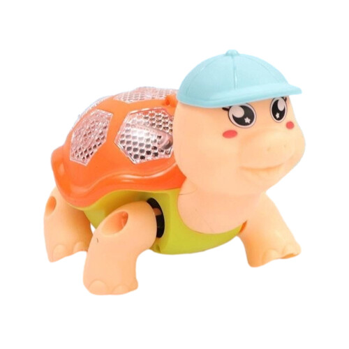 Glowing Music Turtle Toy Interactive Walking Leash 1