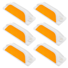 Zware acryl zonnereflectoren voor opritten (6 stuks)