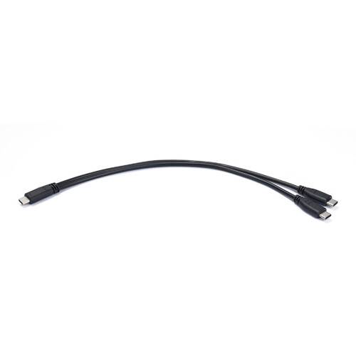 Cabo divisor USB-C para carregamento rápido de 30 cm