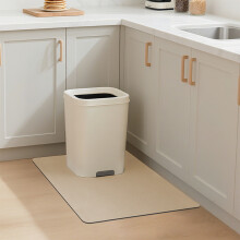 Tappeto beige a forma di U per l'ingresso, 216 pollici