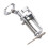 Presser Foot for Sewing Machine Silver Open Toe 2 Pcs 7