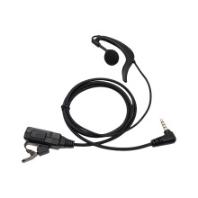 Plastic Earpiece with Button Two Way Radio Earphone Security Earpiece with Microphones Multifunction Earpiece set for 1s/2s/3