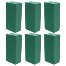 Verstärkte Blumenblock-Untersetzer, 6er-Pack