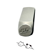 Hunde-tema metalstempler kulstofstål 6 stk.
