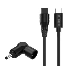 Type C 3-pins voedingskabel met PD100W-laden