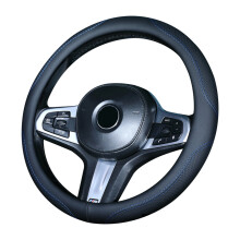 Microfiber Leather Steering Wheel Cover Universal14.5-15