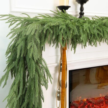 Guirlande de pin Norfolk HMASYO 9FT105 branches - Intérieur/Extérieur
