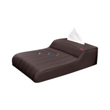 Clúdach Consóil Láir le Bosca Fíocháin agus Ceap Armrest